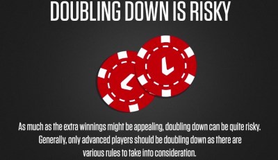 Doubling down in a game of Blackjack explained