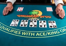 In Caribbean Stud poker you should pass if there isn't an Ace or King in your hand