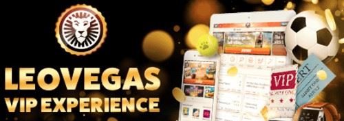 Player can earn extra rewards with the Vip program at Leo Vegas casino